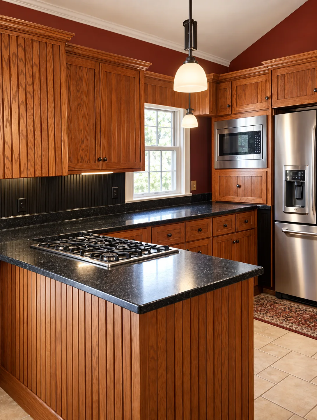 Concept visualization of a refined custom kitchen